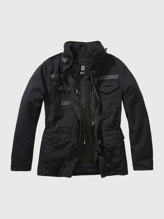 M65 Giant Kurz Damen Parka Jacke für Winter Schwarz
