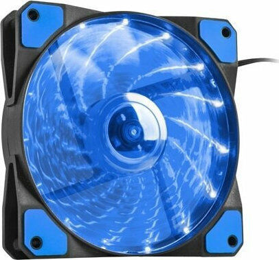 Natec Hydrion 120 Case Fan (1000rpm / 42.1cfm) με Μπλε Φωτισμό και Σύνδεση 3-Pin / 4-Pin Molex