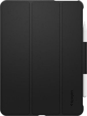 Spigen Smart Fold Plus Flip Cover Plastic / Piele artificială Negru (iPad Air 2020/2022 / iPad Pro 2021 11") ACS03335