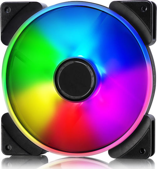 Fractal Design Prisma AL-14 Case Fans 140mm (1000rpm / 63.33cfm) with ARGB Lighting and Connection 3-Pin Pack of 3