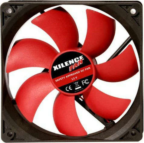 Xilence Red Wing 120 Case Fan 1500rpm 57.9cfm Without LED Lighting And 4-Pin PWM Connection