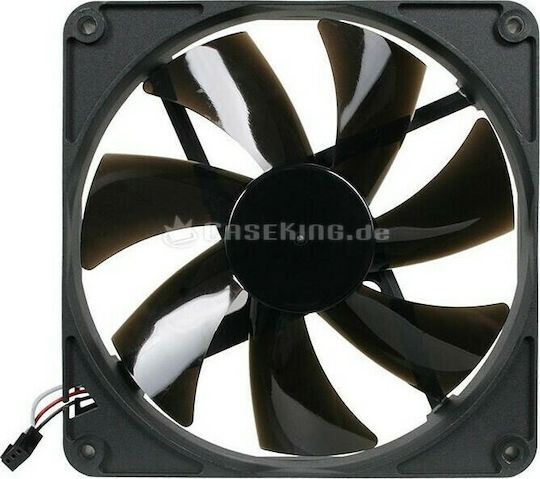 Noiseblocker Blacknoise Silent Pro Case Fan 140mm (1700rpm / 90cfm) Χωρίς Led Φωτισμό και Σύνδεση 3-Pin
