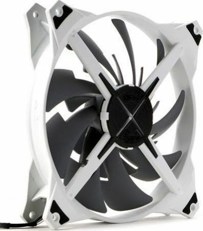 Zalman DF14RL Case Fans 140mm 1200rpm 63cfm with Red LED Colour and 3-Pin Connection White
