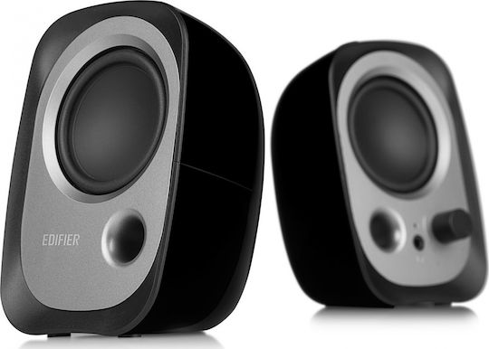 Edifier R12U Компютърни тонколони 2.0 с мощност 4W в Черен цвят
