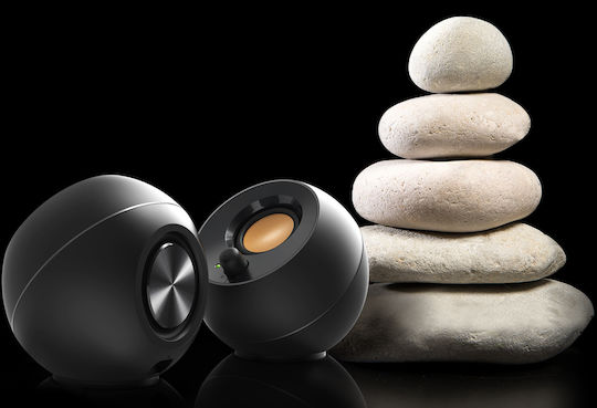 Creative Pebble Компютърни тонколони 2.0 с мощност 4.4W в Черен цвят