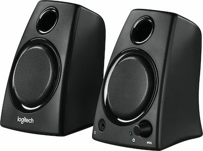 Logitech Z130 Ηχεία Υπολογιστή 2.0 με Ισχύ 5W σε Μαύρο Χρώμα