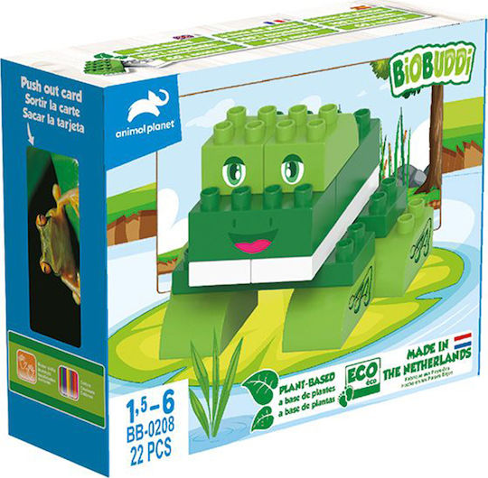 Biobuddi Blocks Animal Planet Frog for 1.5-6 years Years 22pcs