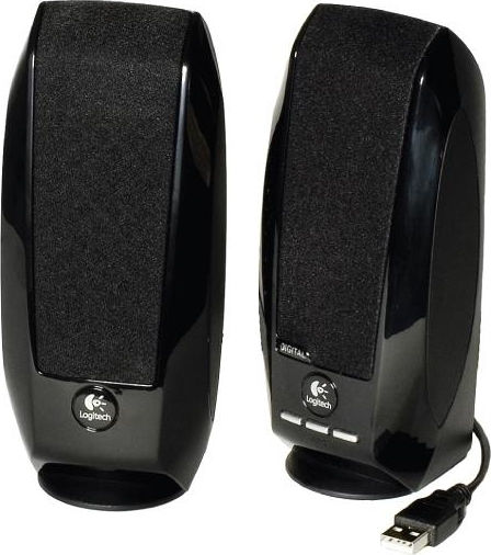 Logitech S150 Ηχεία Υπολογιστή 2.0 με Ισχύ 1.2W σε Μαύρο Χρώμα