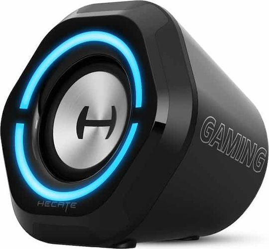 Edifier G1000 Ηχεία Υπολογιστή 2.0 με RGB Φωτισμό και Bluetooth Ισχύος 10W σε Μαύρο Χρώμα