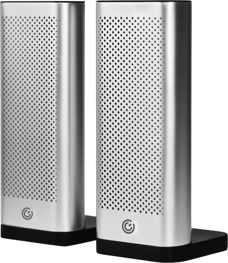 Sonic Gear S7S Ασύρματα Ηχεία Υπολογιστή 2.1 με Bluetooth και Ισχύ 20W Λευκά