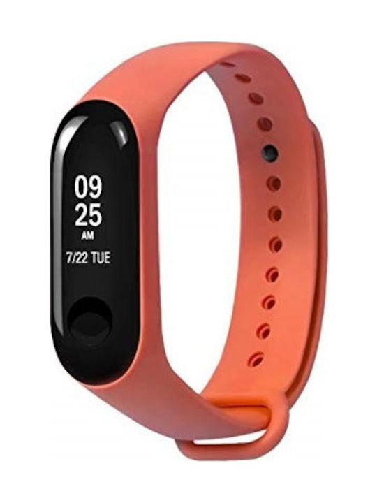Λουράκι Σιλικόνης Πορτοκαλί (Mi Band 3/4)