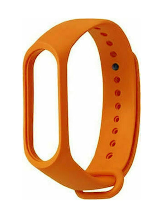 Λουράκι Σιλικόνης Πορτοκαλί (Mi Band 3/4)
