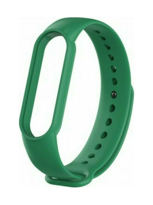 Λουράκι Σιλικόνης με Pin Πράσινο Σκούρο (Mi Smart Band 5/Mi Smart Band 6)