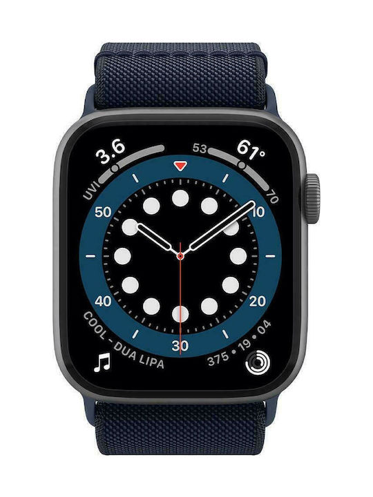 Spigen Fit Lite Strap Fabric Navy Blue (Apple Watch 44/45/46mm/Ultra 49mm)