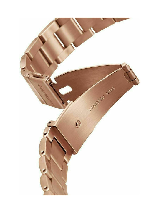 Spigen Modern Fit Λουράκι Μεταλλικό Ροζ Χρυσό (Galaxy Watch 42mm)