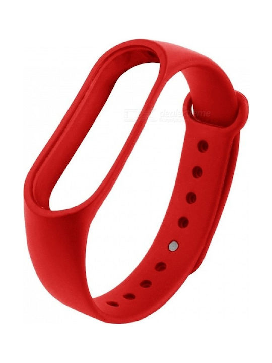 Tech-Protect Iconband Каишка Силикон с Pin Червен (Mi Smart Band 5/Ми Смарт Банд 6) TPRIB5R