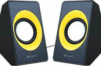Kisonli A-303 2.0 Speakers 6W Black