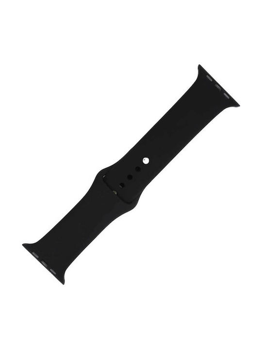 Silicone Strap Μαύρο (Apple Watch 42/44mm)