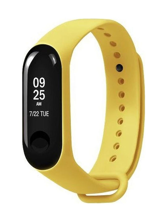 Strap Silicone with Pin Yellow (Mi Smart Band 5/Mi Smart Band 6)