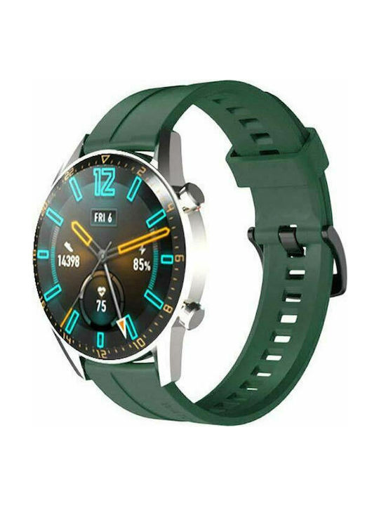 Hurtel Λουράκι Σιλικόνης Πράσινο (Huawei Watch GT/GT Pro 2/3/4/5 / Ultimate 46mm)