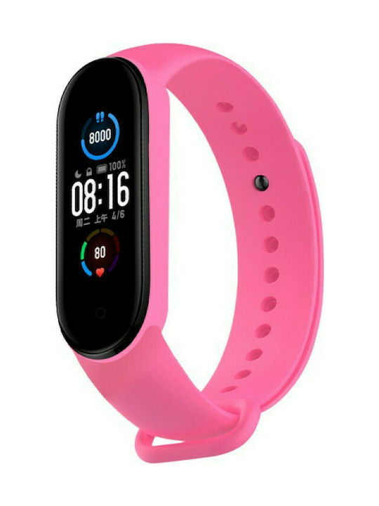 Λουράκι Σιλικόνης Φούξια (Mi Smart Band 5/Mi Smart Band 6)