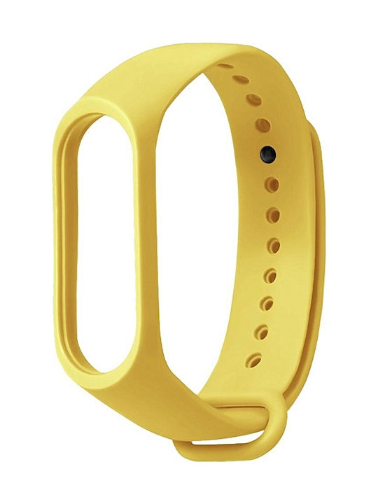 Curea Silicon cu Pin Galben (Mi Band 2) BRMIBAND2MCYE