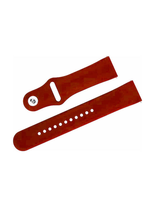 Каишка Силикон с Pin Червен (Apple Watch 38/40/41/42mm)