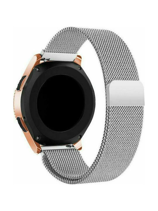 Senso Milanese Λουράκι Μεταλλικό Ασημί (Galaxy Watch (46mm) / Gear S3)