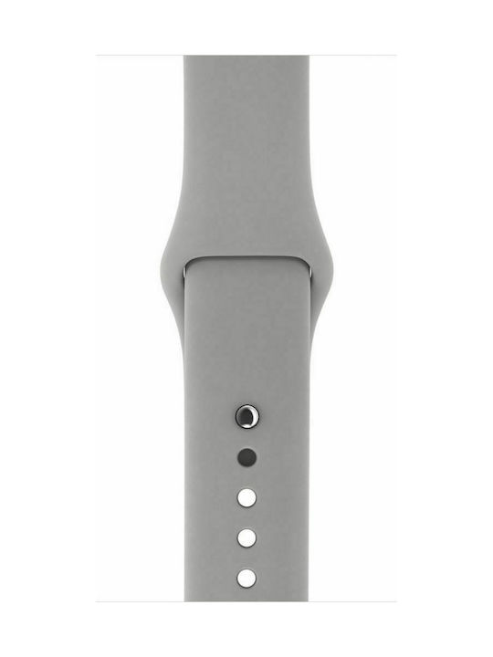 Tech-Protect Iconband Λουράκι Σιλικόνης με Pin Γκρι (Apple Watch 44/45/46mm/Ultra 49mm)