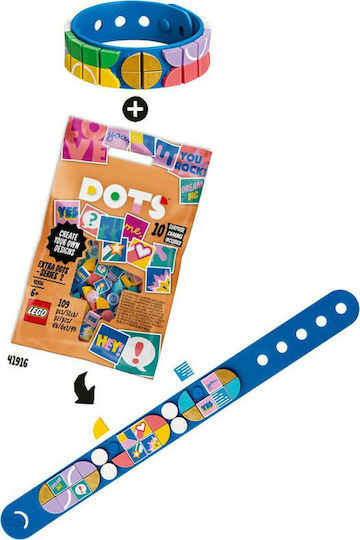 LEGO Lego-Punkte Dots Go Team Armband für 6+ Jahre 33 Stück