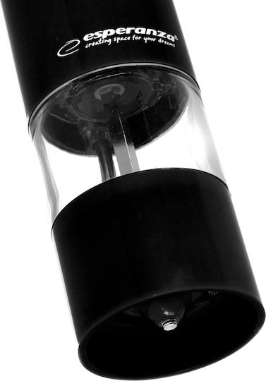 Esperanza Electric Set Spice Mills made of Plastic in Black Color 23cm 1pcs