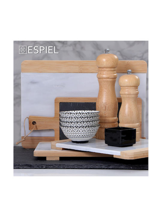 Espiel Handbuch Gewürzmühlen Hölzernes in Braun Farbe 26cm 2Stück