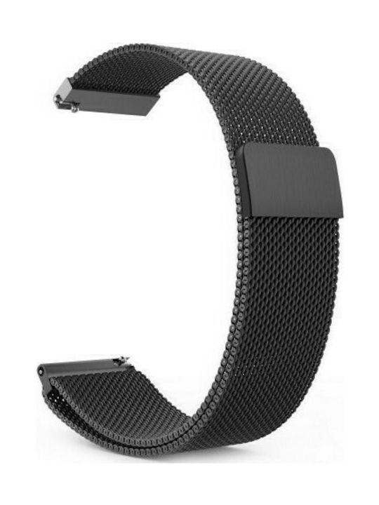 Milanese Curea Oțel inoxidabil Negru (Galaxy Watch (46mm) / Gear S3 - Galaxy Watch (46mm) / Gear S3Huawei Watch 3 / Huawei Watch GT 2 Pro) Milanese Curea Oțel inoxidabil Negru (Galaxy Watch (46mm) / Gear S3 - Galaxy Watch (46mm) / Gear S3Huawei Watch 3 / Huawei Watch GT 2 Pro)