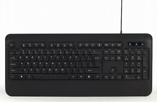 Gembird KB-UML-03 Gaming Πληκτρολόγιο με RGB φωτισμό (Αγγλικό US)