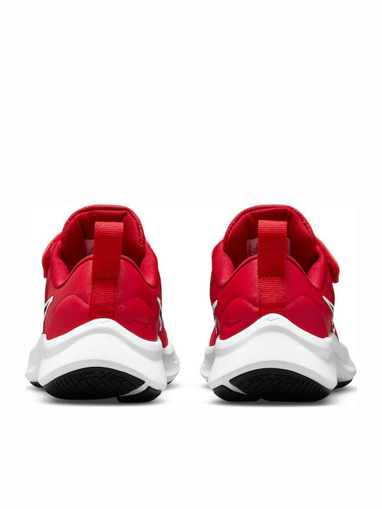 Star Runner Star Runner 3 Kids Sports Shoes Running with Hoop & Loop Closure University Red / Black Gym Red