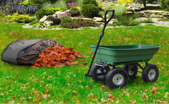 Kippwagen & Anhänger Gartenkarre Kunststoff Vierrädrig 52Es 100x47x45cm.