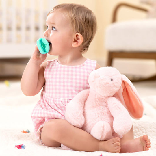 Munchkin Pacifiers Silicone Sili-Soothe & Teethe Blue - Green for 3+ months 2pcs