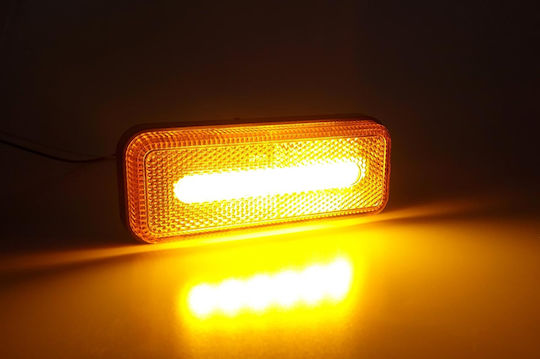 AMiO Truck Volume Lights 1pcs Truck Volume Light 124x49x22mm 10 - 30V - Orange 02376