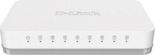 D-Link Unmanaged L2 Switch με 8 Θύρες Gigabit (1Gbps) Ethernet