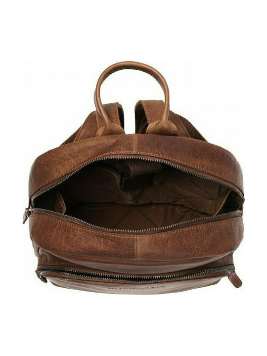 The Chesterfield Brand Leather Backpack Brown 10lt