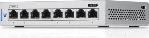Ubiquiti Unifi Switch 8 Managed L2 PoE+ Switch με 8 Θύρες Gigabit (1Gbps) Ethernet