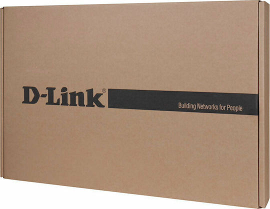 D-Link DGS-1210-52MP v2 Gestionat L2 PoE+ Switch cu 48 Porturi Gigabit (1Gbps) Ethernet și 4 Porturi SFP
