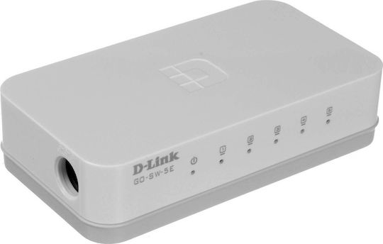 D-Link GO-SW-5E Unmanaged L2 Switch με 5 Θύρες Ethernet