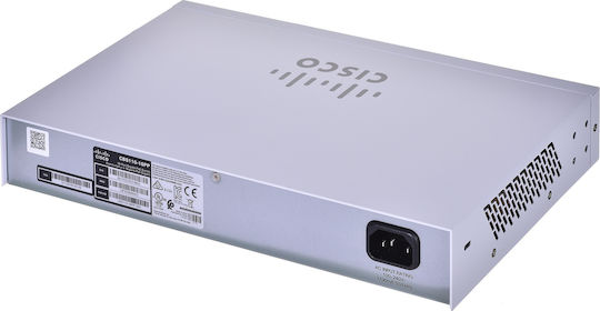 Cisco CBS110-16PP-EU Unmanaged L2 Switch με 16 Θύρες Gigabit (1Gbps) Ethernet