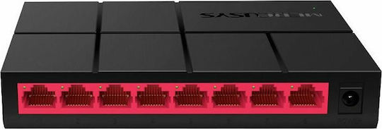 Mercusys MS108G Unmanaged L2 Switch with 8 Gigabit (1Gbps) Ethernet Ports
