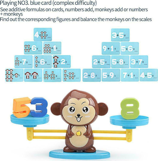 Monkey Balance Game Scale Ζυγαριά για 3+ Ετών
