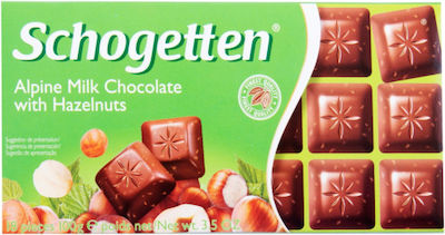 Schogetten Chocolate Milk Hazelnut 100gr 1pcs