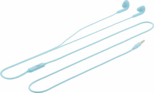 Tellur Fly Earbuds Handsfree με Βύσμα 3.5mm Γαλάζιο