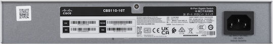 Cisco CBS110-16T Unmanaged L2 Switch με 16 Θύρες Gigabit (1Gbps) Ethernet