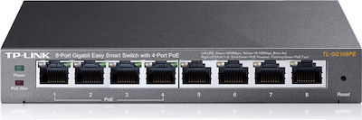 TP-LINK TL-SG108PE v3 Unmanaged L2 PoE Switch with 8 Ethernet Ports